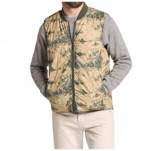 NEW PENDLETON wildwood reversible vest in northwest trees
